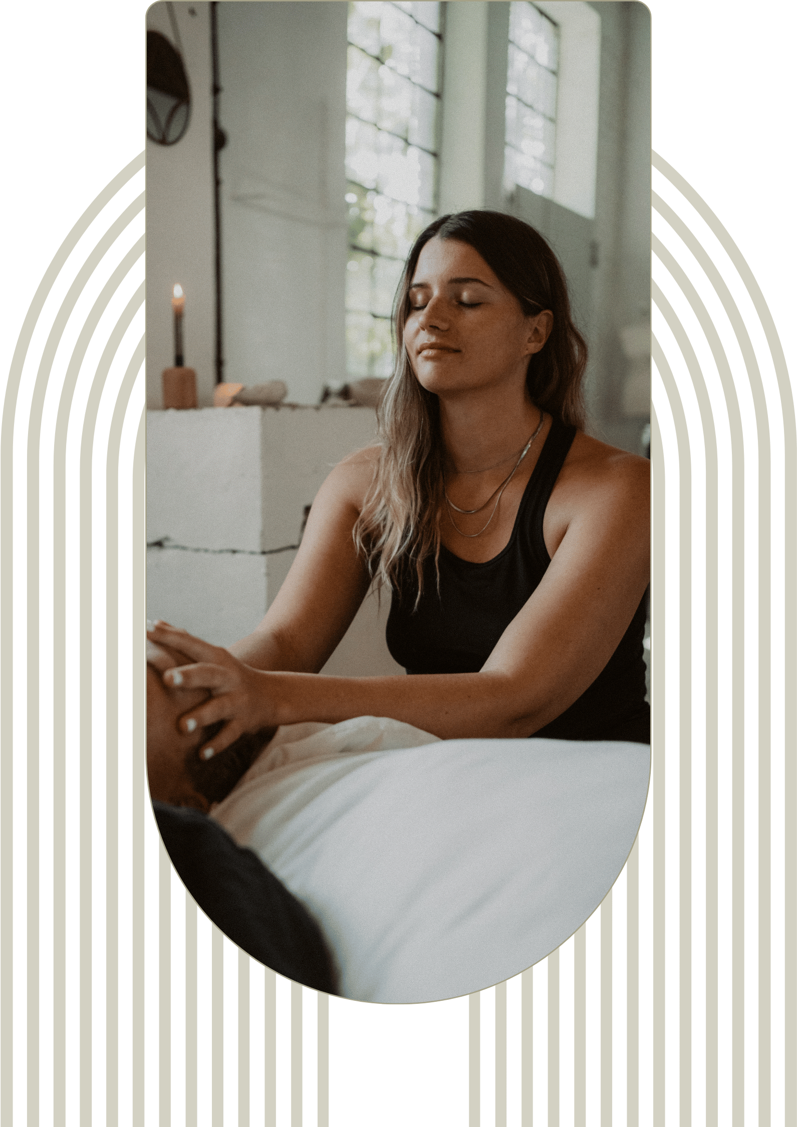 Reiki Alessia gibt Reiki